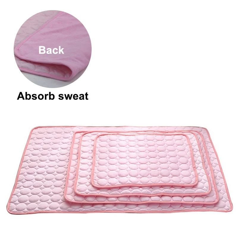 PITTY Dog Mat Cooling Summer Pad Mat For Dogs Cat Blanket Sofa Breathable