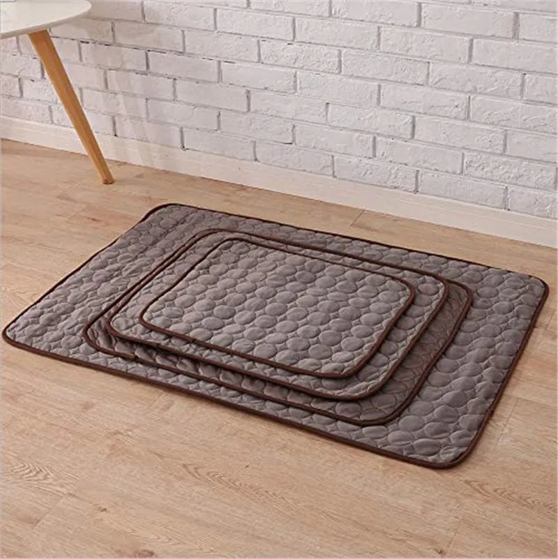 PITTY Dog Mat Cooling Summer Pad Mat For Dogs Cat Blanket Sofa Breathable