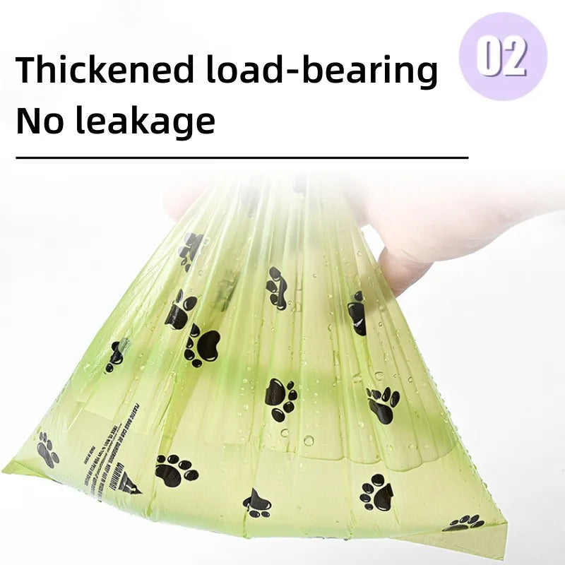 New Pet Biodegradable Trash Bag Dog Poop Bags Bulk Biobase Scented