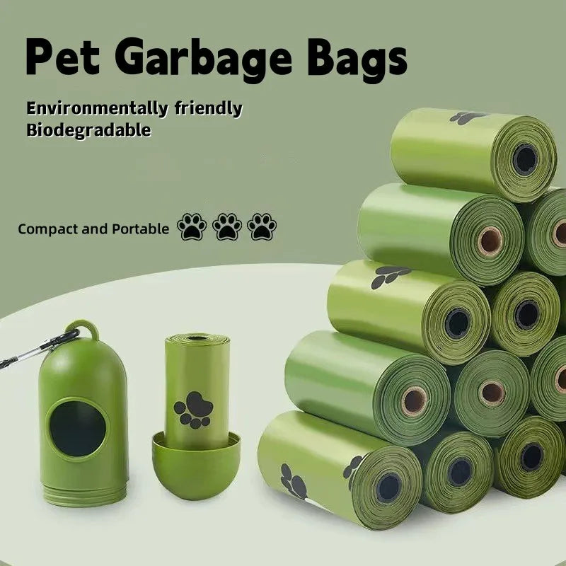 New Pet Biodegradable Trash Bag Dog Poop Bags Bulk Biobase Scented