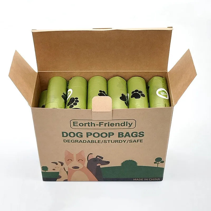 New Pet Biodegradable Trash Bag Dog Poop Bags Bulk Biobase Scented